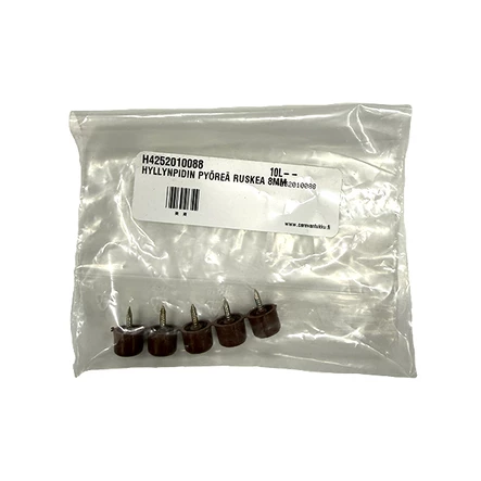 Hyllynpidin pyöreä ruskea 8mm - HOBBY VARAOSAT - 5419 - 1