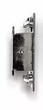 Lukon vastakappale upotettava, kromi E-Lock - HOBBY VARAOSAT - 9729 - 2