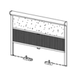 Verhokasetti 1482x 687mm Remiflair RAL 9002 - HOBBY VARAOSAT - 9359 - 1