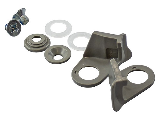 Lukitsinsarja harmaa - Jääkaappien varaosat Dometic - 2619 - 1