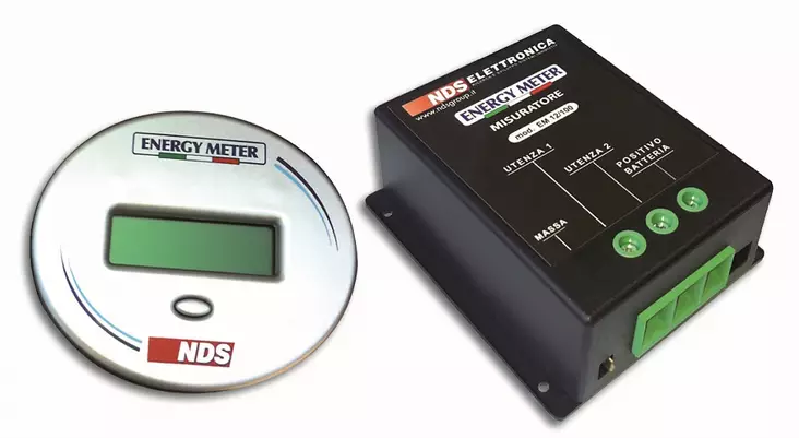 NDS energiamittari akun valvontaan, näyttö - Akut, laturit, akun valvonta - 9709 - 1