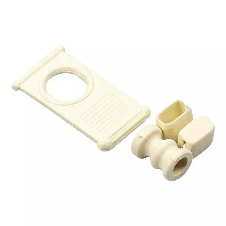 Rullaverhon alapidinsarja beige alapidin, seinäkiinnike ja päädyt - Ikkunat ja osat - 7349 - 1