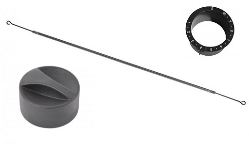 Truma säätötankosarja S 5002 tanko, nuppi ja kaulus - S-lämmittimien varaosat - 13529 - 1