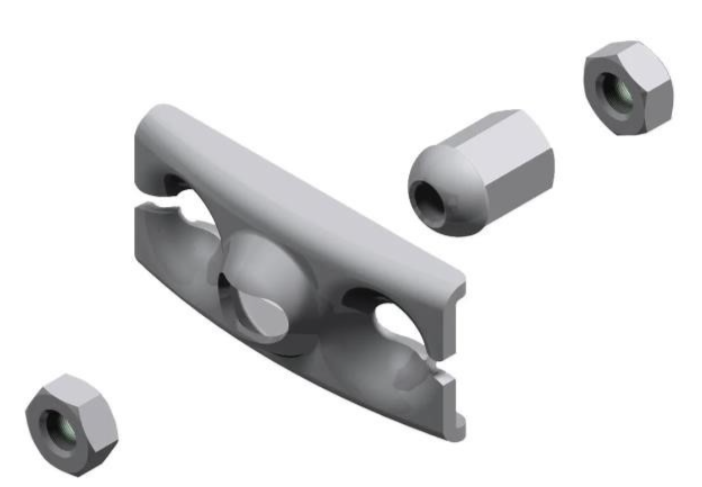 Jarruvaijerin tasaaja jarruvaijerille 1-aks - Knott - 23809 - 1